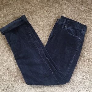 Levi 514 navy blue corduroy jeans 32x32